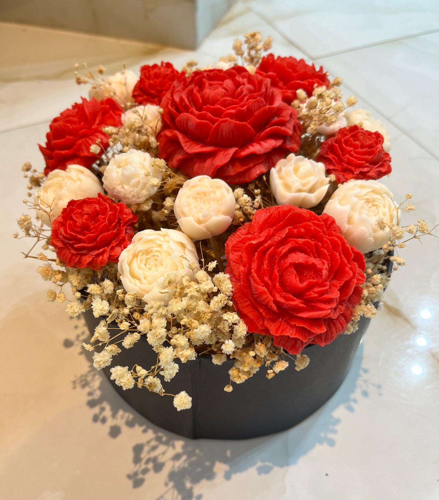 Hot Red bouquet